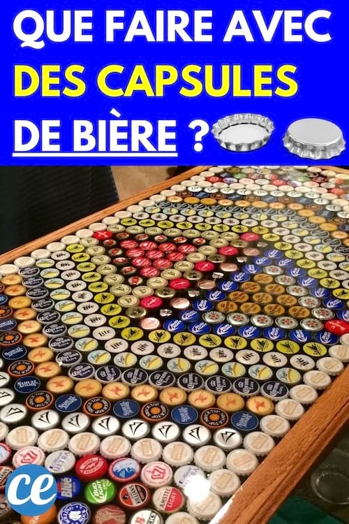 Plusieurs capsules de bières