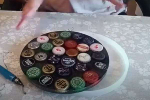 Dessous de table rond