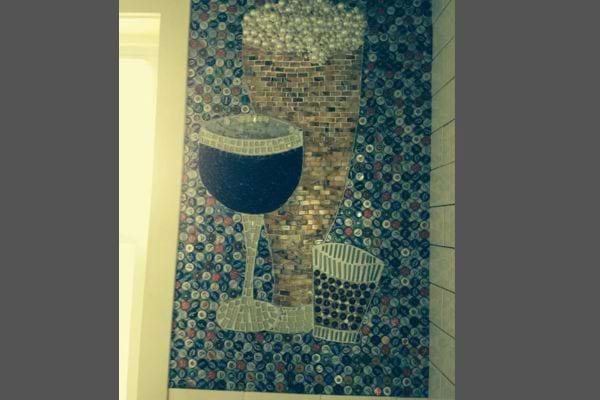 Fresque murale boissons