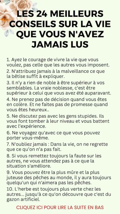 10 meilleurs conseils