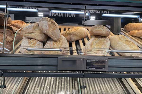 Pains traditionnels en boulangerie.