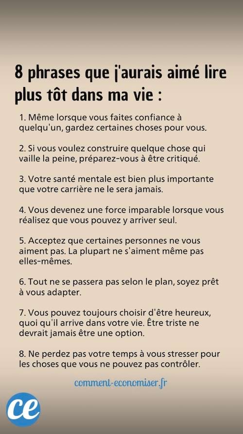 Plusieurs phrases motivantes