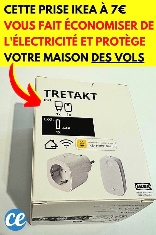 Une prise IKEA Tretakt qui permet de faire des économies et lutter contre les vols