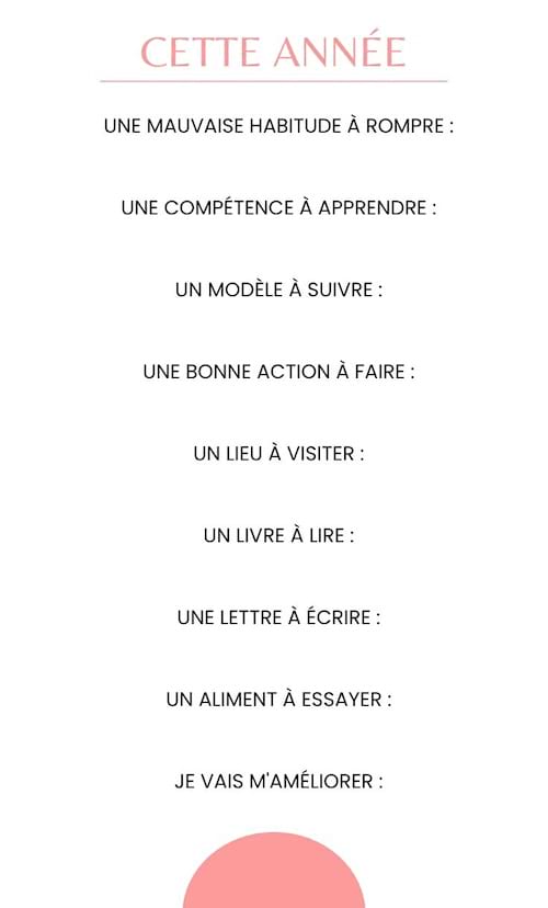 Phrases résolutions nouvel an 
