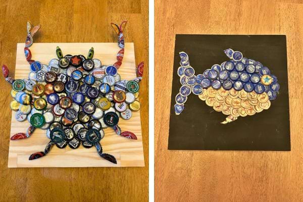 Tortue mosaïque bière