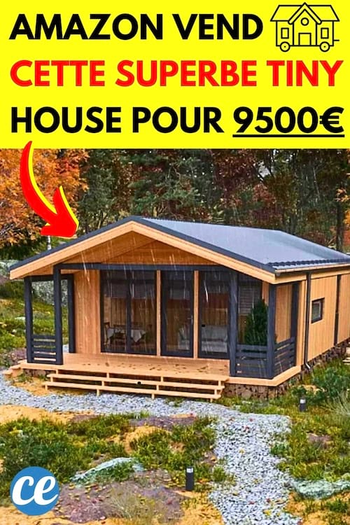 Une superbe tiny house pas cher vendue sur Amazon