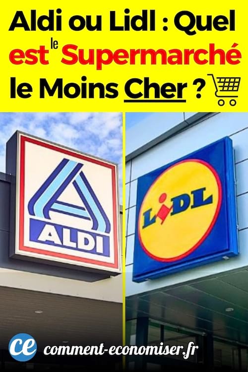 Un supermarché Aldi et une enseigne Lidl : qui est le moins cher ?