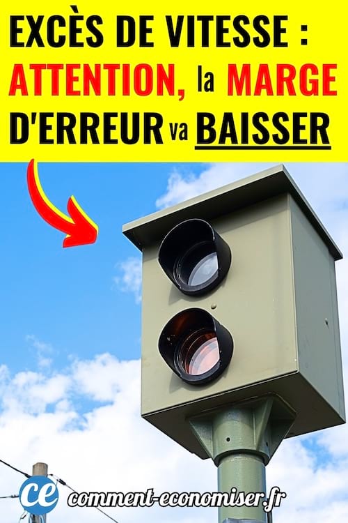 Un radar qui va baisser en marge d'excès de vitesse
