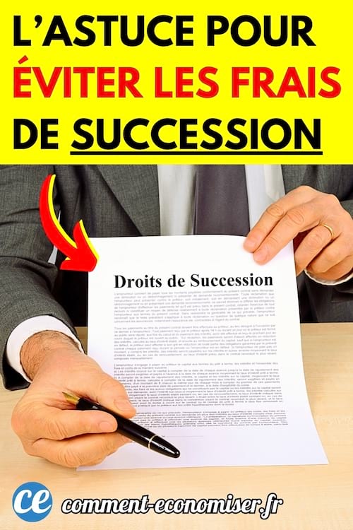Un notaire qui demande de signer un papier pour éviter les frais de succession