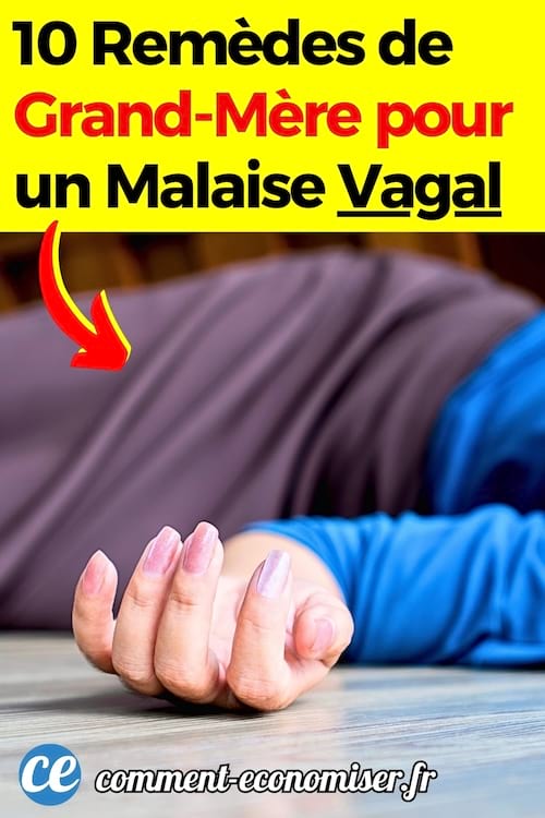 Une personne qui est tombé à cause d'un malaise vagal