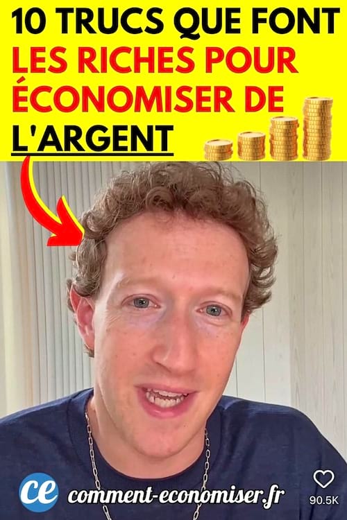 mark zuckerberg qui donnent des astuces pour économiser de l'argent