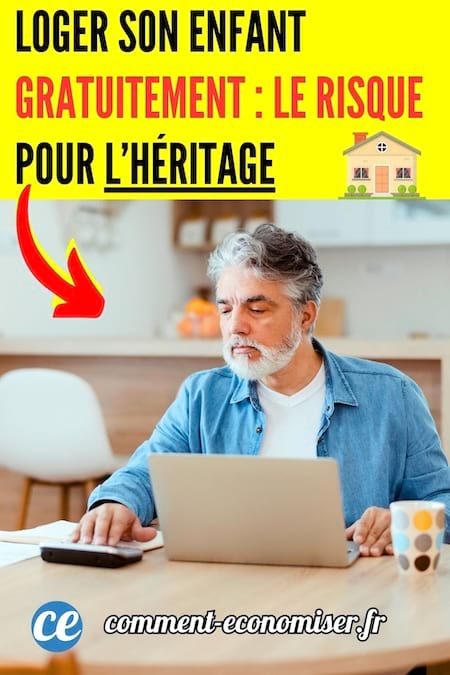 un homme âgé fait ses comptes avec une calculatrice et un ordinateur