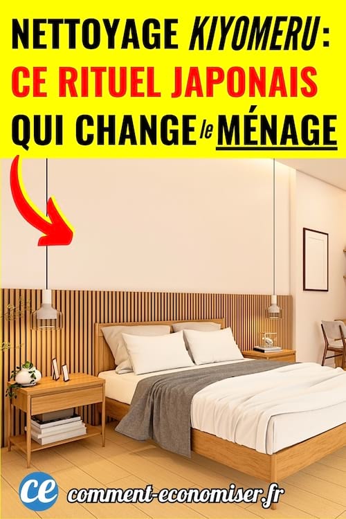Une chambre ranger avec le ménage Kiyomeru