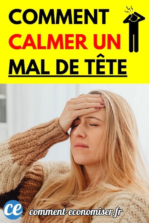 Femme tenant sa tête avec une main, expression douloureuse.