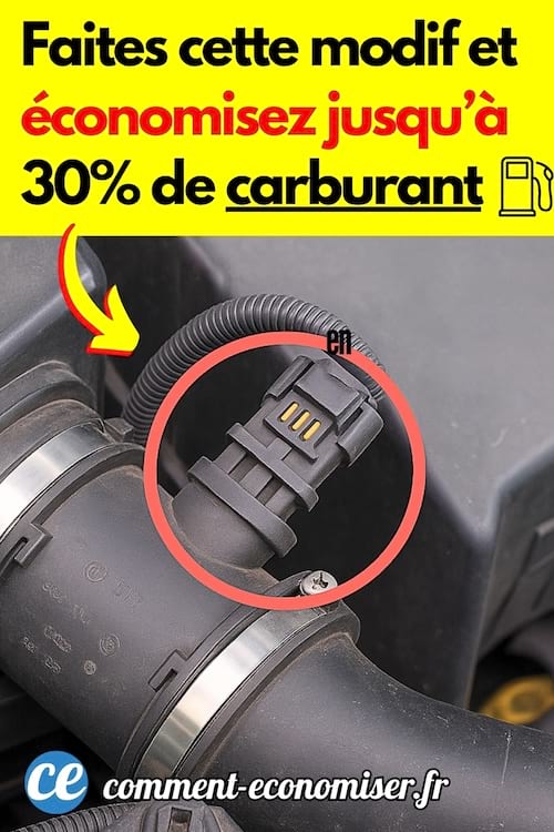 Une partie du moteur où il faut faire une modif pour économiser essence