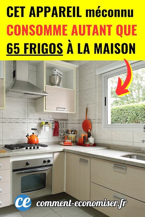 Un appareil qui consomme beaucoup d'énergie à la maison