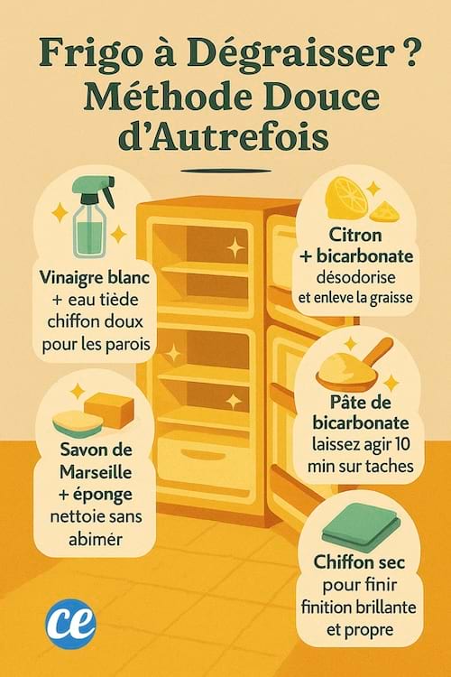4 astuces pour nettoyer un frigo sale et gras