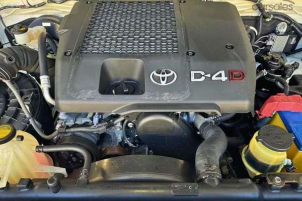 Moteur Toyota D-4D connu pour sa robustesse.