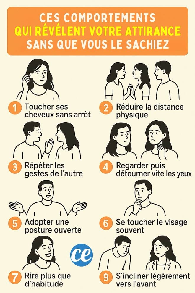 Signes d'attirance physique entre 2 personnes