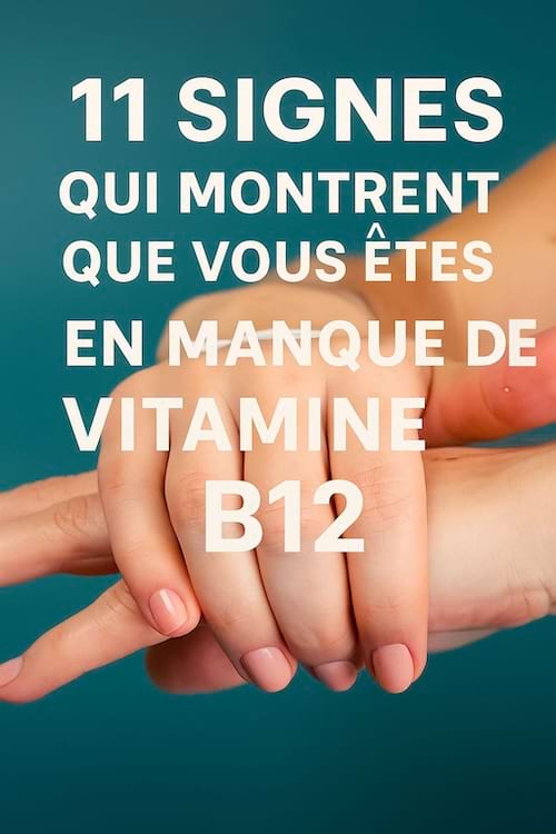 Des fourmillements dans les mains sont un signe de manque de vitamine B12