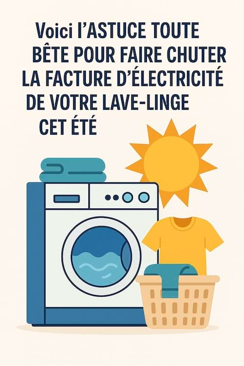 comment diminuer la consommation d'électricité du lave-linge