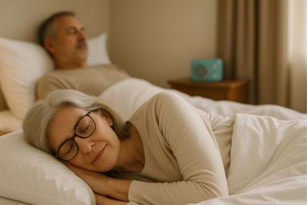 Ils dorment paisiblement, chacun de leur côté.