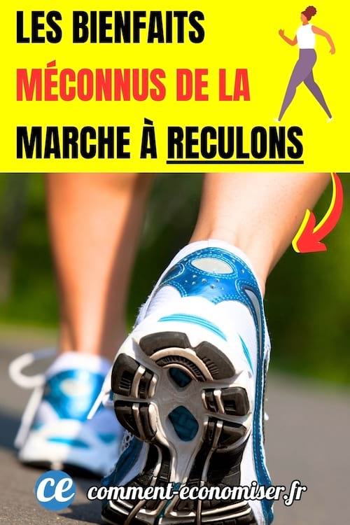 une personne qui marche à reculons