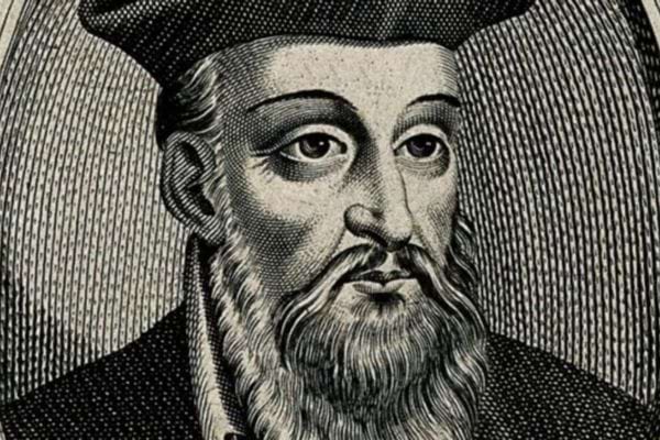 Gravure de Nostradamus