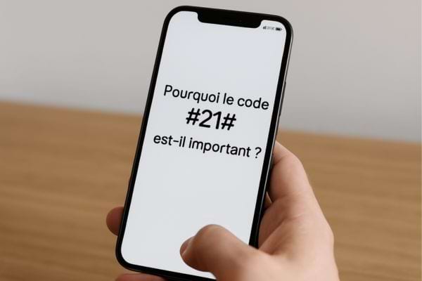 Texte demandant pourquoi le code #21# est important.
