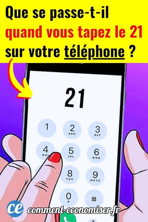 Une femme qui tape 21 sur son téléphone sur le téléphone