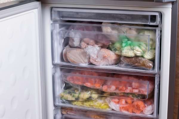 un paquet d aliment surgele