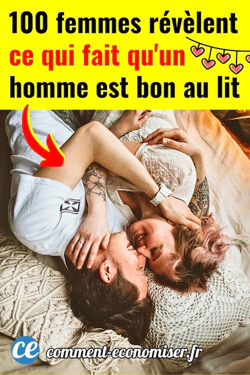 Un homme qui est bon au lit avec une femme