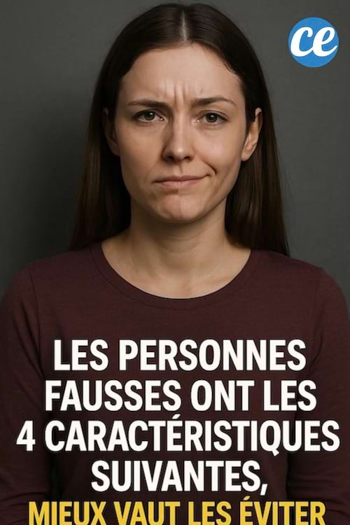 Une personne fausse qui a des caractéristiques