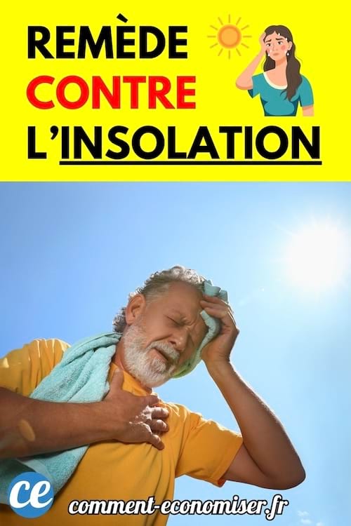 Un homme âgé en t-shirt jaune s’essuie le front avec une serviette sous un soleil éclatant, semblant souffrir de la chaleur.  