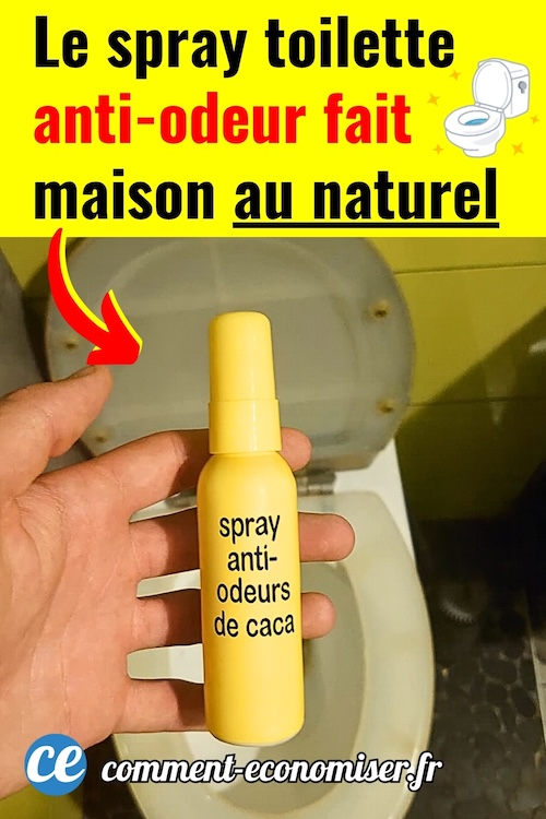 Fini les mauvaises odeurs aux WC avec ce spray anti-odeur caca fait maison