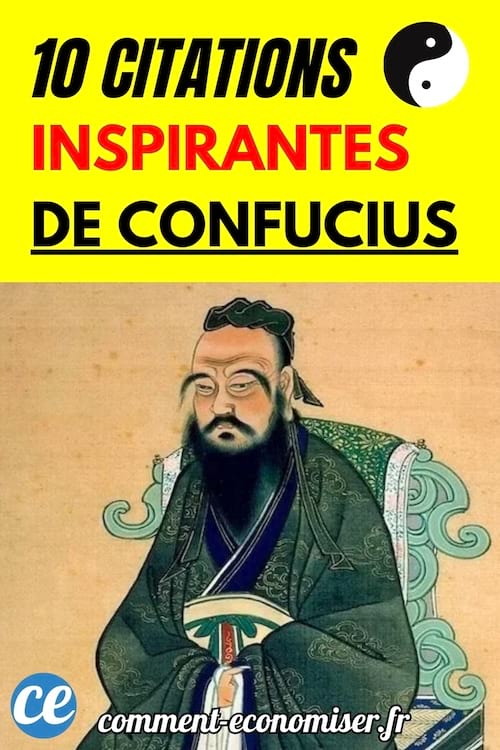Illustration de confucius assis en habit traditionnel.