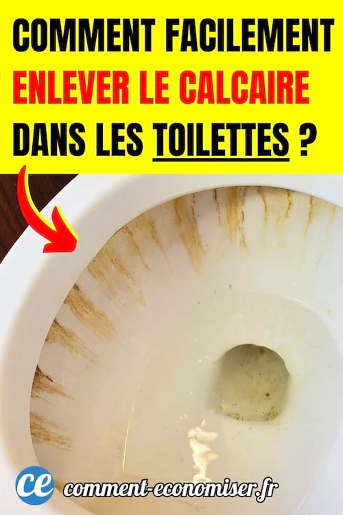 Des toilettes très sales et entartrées de calcaire.