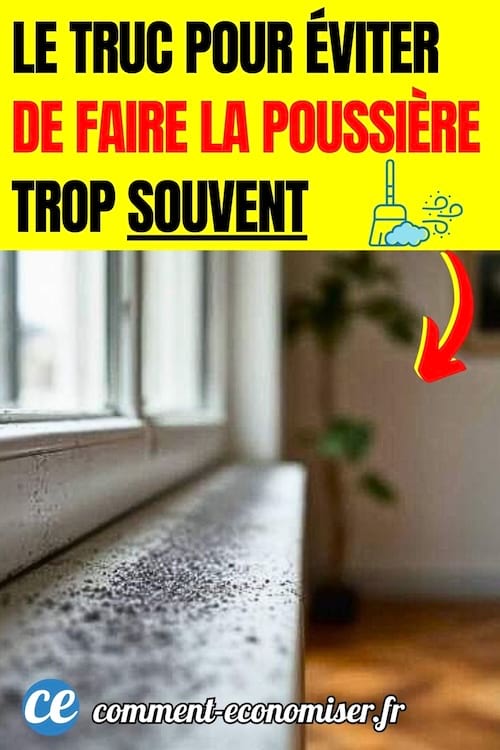 de la poussi&egrave;re sur les plinthes d'une fen&ecirc;tre