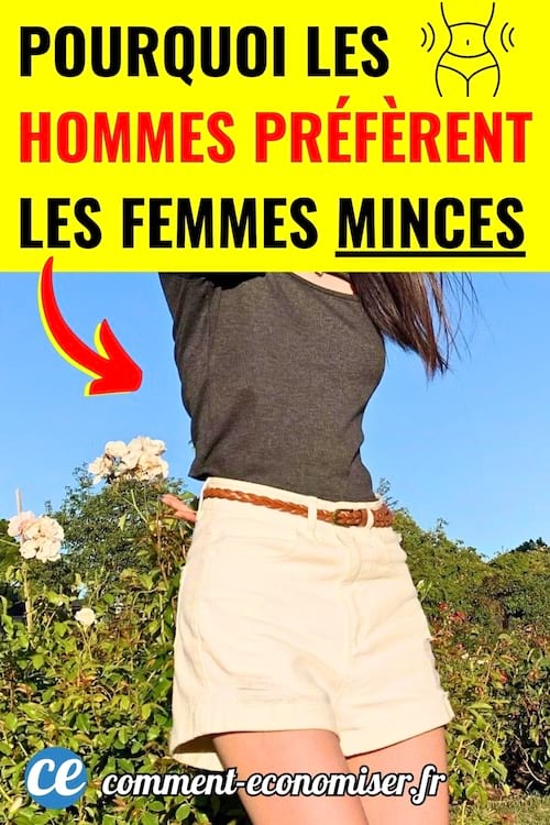Une femme mince que les hommes préfèrent