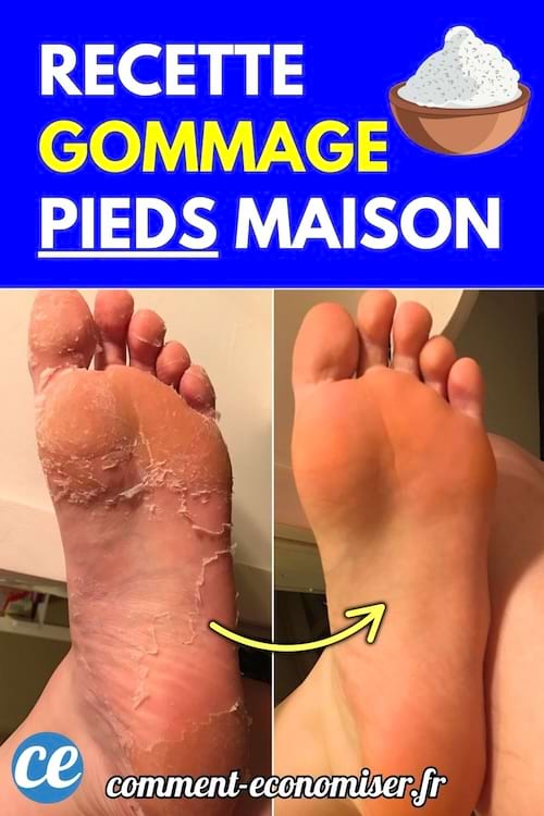 recette de gommage maison pour avoir des pieds doux