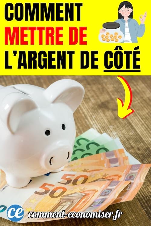 des billets de 50 et 100 € à côté d'une tirelire