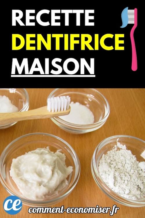 recette de dentifrice maison naturel et economique