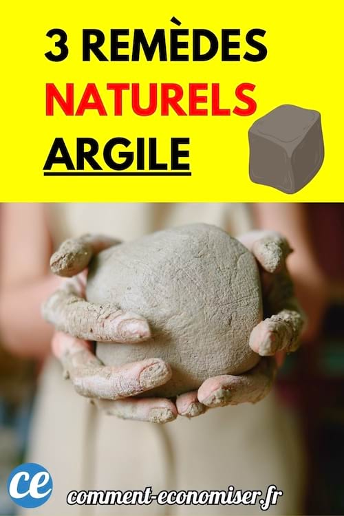 Des mains tiennent une boule d’argile naturelle prête à être utilisée.