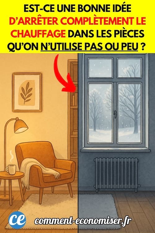 faut-il couper le chauffage dans les pièces inutilisées