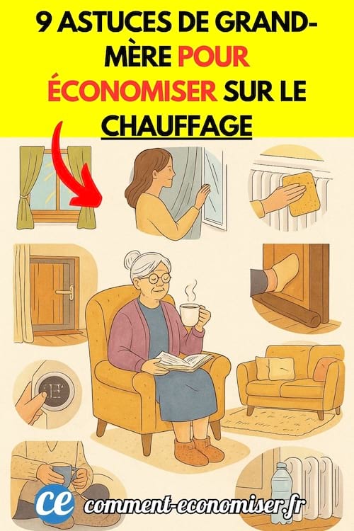 des astuces de grand-mère pour faire des économies de chauffage
