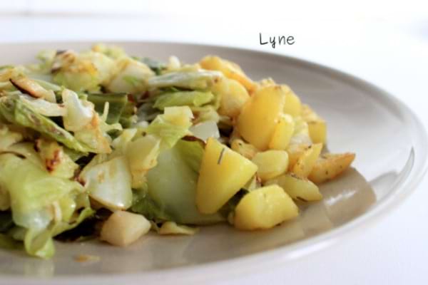  Chou braisé végétarien 