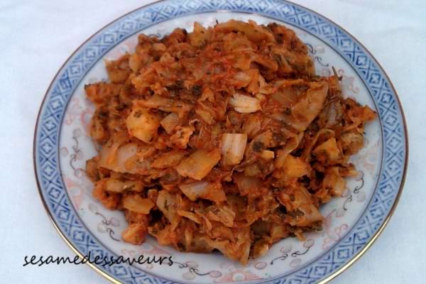 Chou à la marocaine