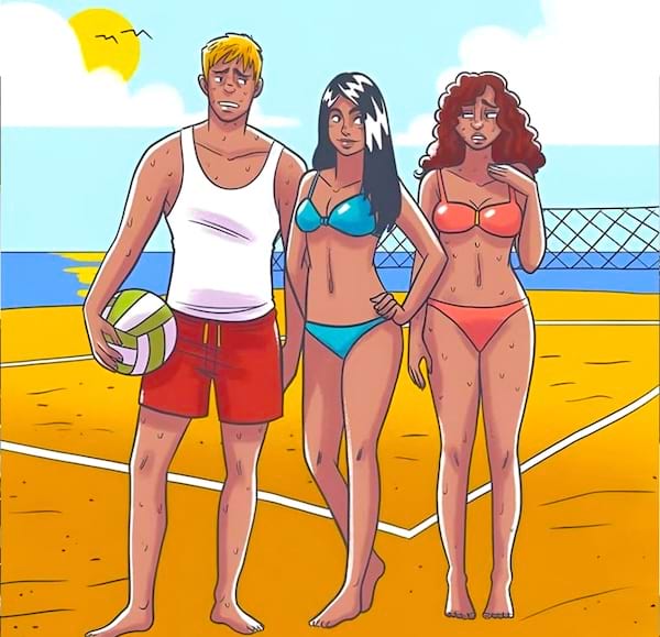 Défi visuel, quel est la petite erreur dans cette image ?