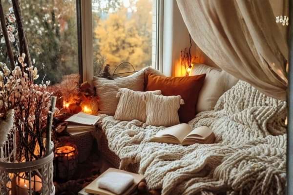 Un intérieur cosy pour créer un effet cocon à l'épreuve du froid