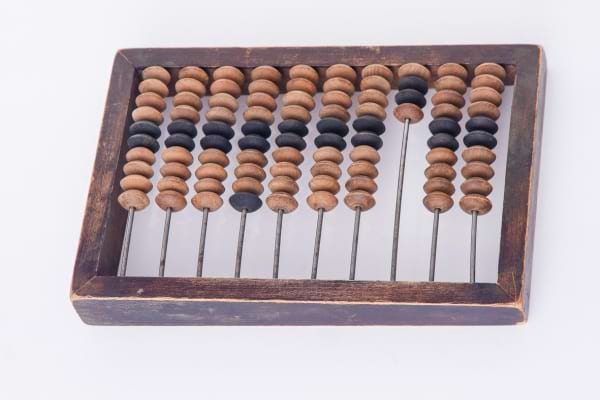 un boulier pour faire des calculs